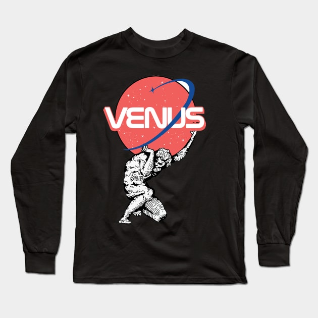 Venus space force Long Sleeve T-Shirt by PRINT-LAND